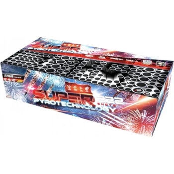 Kompaktní ohňostroj Pyrotechnology 2020 222 ran 30 a 50 mm