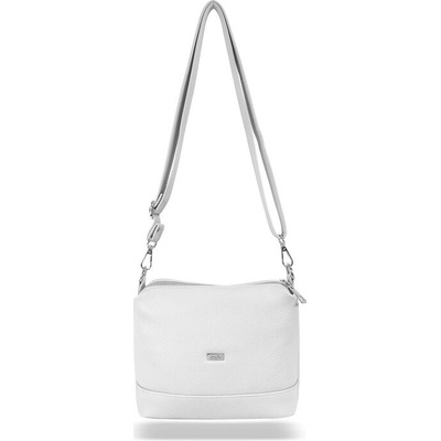 Zellia dámska crossbody kabelka Zvn24011 biela 22 x 18 x 9 cm