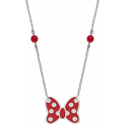 Disney Krásny strieborný náhrdelník Minnie Mouse NS00017SQNL-157C