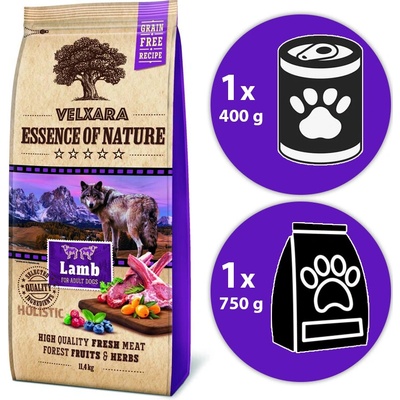Velxara FM GF Dog Adult Monoprotein Lamb 11,4 kg