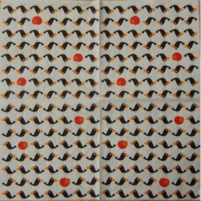 Viva servítky Havrani 33x33cm