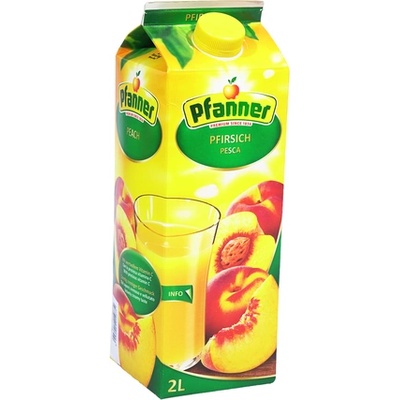 Pfanner Плодов сок праскова 20% 2х2л 2бр