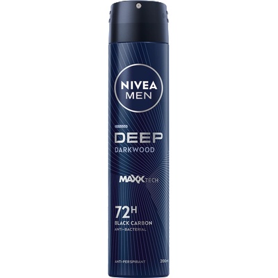 Nivea Men Deep Black Carbon deo spray 200 ml