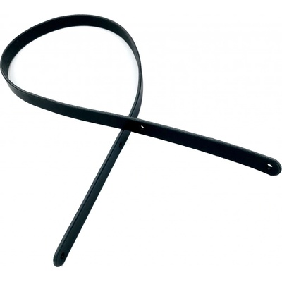 MMboutique Kožené ucho 100 cm černé