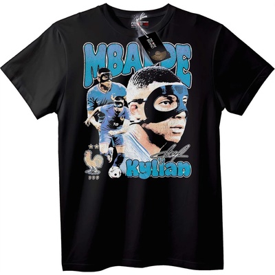 NOONEBRAND Тениска Mbappé Kylian Футбол - 2XL, Black