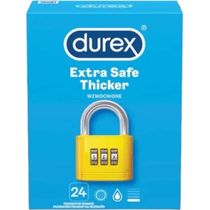Durex Extra Safe - презервативи за допълнителна защита - 24 броя - lovesexshop
