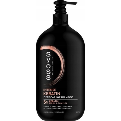 Syoss Keratin Blue Lotos šampón proti lámavosti vlasov 750 ml