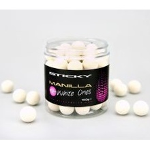 Sticky Baits Plovoucí Boilies Manilla Pop-Ups 100g 16mm White Ones