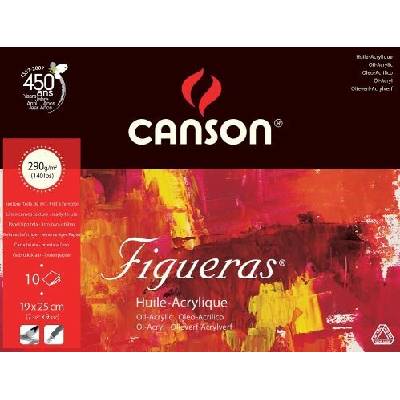Canson FIGUERAS skicár 290g/m2 38x46cm 10 listov lepený