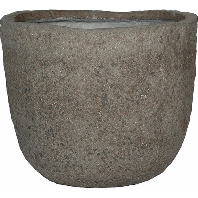 Pottery Pots Kvetináč Mt. Russell, sivý diorit, 42 x 36 cm