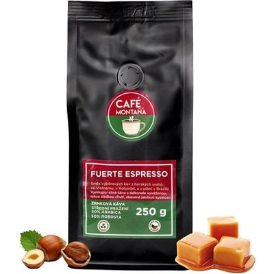 CAFÉ MONTAÑA Fuerte Espresso 250 g