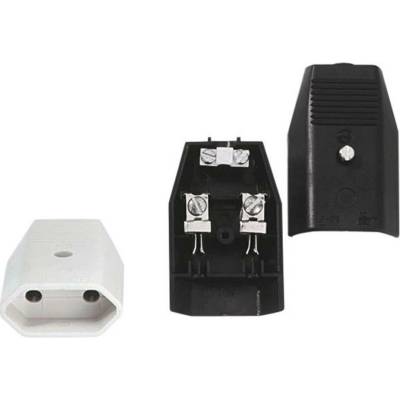 Bachmann 900.013 Euro prepojka plast 250 V biela IP20