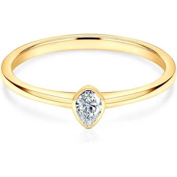 Image 1 of SAVICKI Годежен пръстен Pure: злато, диамант с шлифовка