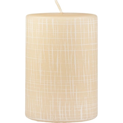 Unipar Бежова свещ , време на горене 48 ч. Element - Unipar (Element Ivory Pillar 70x100)