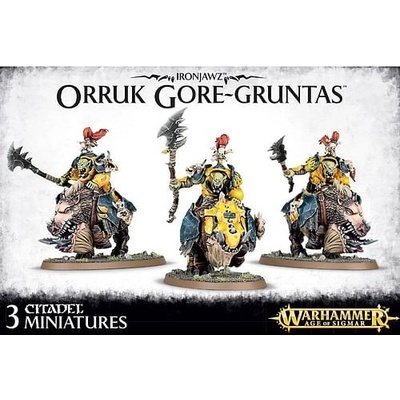 Juego Mesa Warhammer Orcos Battleforce Ironjawz: Wrekkamob - Warhammer , 27 Miniaturas De Plástico Age Of Sigmar