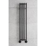 P.M.H. P. M. H. MO1B-R - Електрически сушител за кърпи MONA 93W/230V 153, 3 cm IP44 черен (PM0020)