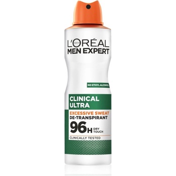L'Oréal Men Expert Clinical Ultra антиперспирант-спрей за мъже 150ml