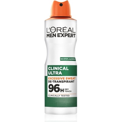 L'Oréal Men Expert Clinical Ultra антиперспирант-спрей за мъже 150ml