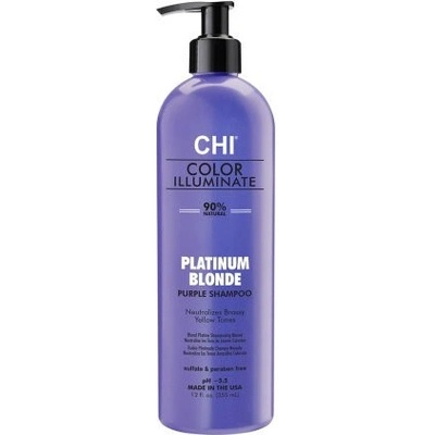 Chi Ionic Platinum Blonde farbiaci šampón na dosiahnutie platinových tónov 355 ml