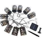 Baterie Centrum LED соларен гирлянд 10xE12/3, 65м IP44 топла бяла светлина (BC0407)