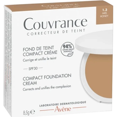 Avène Couvrance Kompaktný krémový make-up SPF30 medový 1.3 8,.5 g