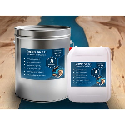 Chemex POX Z 21 epoxidová pryskyřice sada 12,9 kg – Sleviste.cz