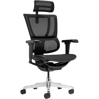 Ergohuman Ергономичен стол ergohuman ioo ultra - черна рамка - черен