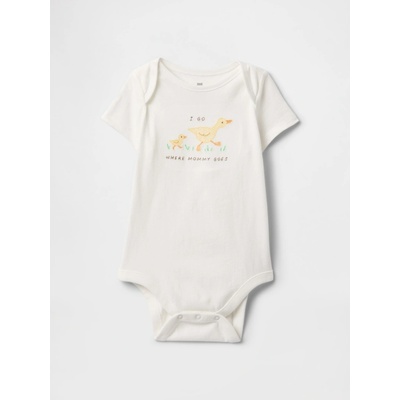 GAP Baby body Biela