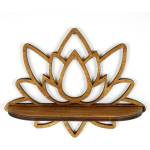 ASIR GROUP Рафт в естествен цвят 33 см Lotus - Kalune Design (792EVL9065)