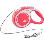 flexi Автоматичен повод Flexi New COMFORT XS ВЪЖЕ - ЧЕРВЕНО, 3 м за кучета до 8 кг NOBBY Germany 77522