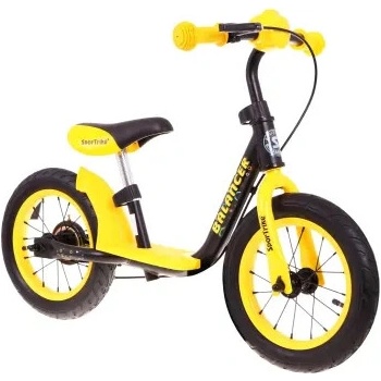 SporTrike Cyklo Balancer 12" nafukovacie kolesá žltý
