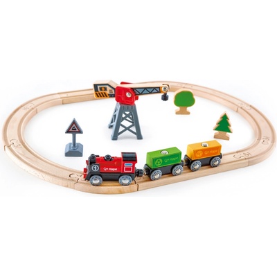 Hape Vláčkodráha s elektrickou mašinkou