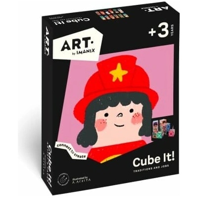 IMANIX stavebné kocky ART CUBE IT - TRADITIONS AND JOBS