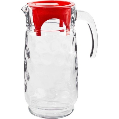 Ahomi Skleněný džbán s víkem 1,65l