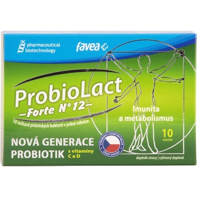 Favea ProbioLact Forte N°12 10 tobolek