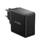 Choetech Fast Wall Charger USB-C 60W - захранване за ел. мрежа с USB-C изход и технология за бързо зареждане (черен)