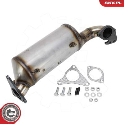Filtr sazových částic, výfukový systém ESEN SKV 62SKV555