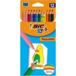 BIC Цветни моливи BIC Kids Tropicolors хексагонални 12 броя 83256611 (83256611)