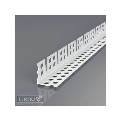 LIKOV Lišta plastová klenbová flexi s hranou G-KLHF PVC 24x24mm