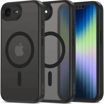 Tech-Protect Калъф Tech-Protect MagCam MagSafe за iPhone 16e - черен мат (5906302360390)