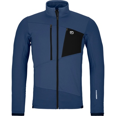 Ortovox Мъжко вълнено яке Ortovox Fleece Grid Jacket Fleece jacket - Blue Nunatak - размер XL (005-5247-1014)
