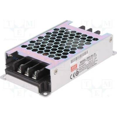 MEAN WELL RSD-30L-24 Měnič: DC/DC; 30W; Uvst: 18÷72VDC; Uvýst: 24VDC; Ivýst: 1,25A; RSD