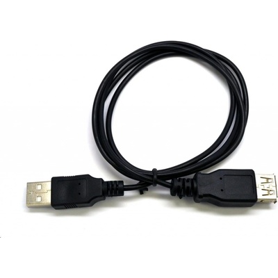 C-TECH CB-USB2AA-3-B USB A-A, 3m, černý
