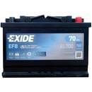 Image 1 of Exide Start-Stop EFB 70Ah 760A right+ (EL700)