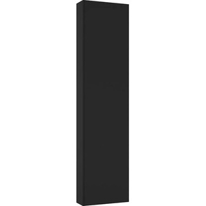 Defra Висок стенен гардероб, матово черен, Defra MO-RE 170x42 см (291-C-04202)