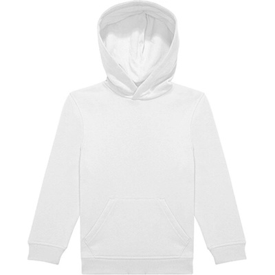 B&C detská mikina s kapucňou WK002 White