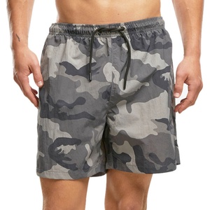 BRANDIT мъжки къси панталони - бански BRANDIT - Basic - 2030-grey_camo