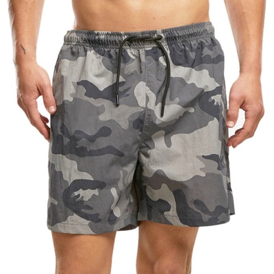 BRANDIT мъжки къси панталони - бански BRANDIT - Basic - 2030-grey_camo
