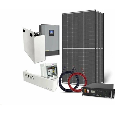 Trina Solar solární sestava ostrovní TRINA 1820Wp LiFePO4 VTAC 51,2V 100Ah měnič 48V/230VAC 5500W