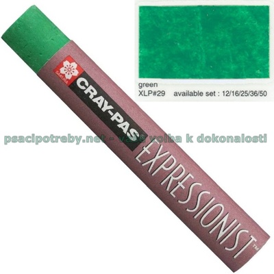 Sakura CrayPas Expressionist xlp29 olejový pastel zelený